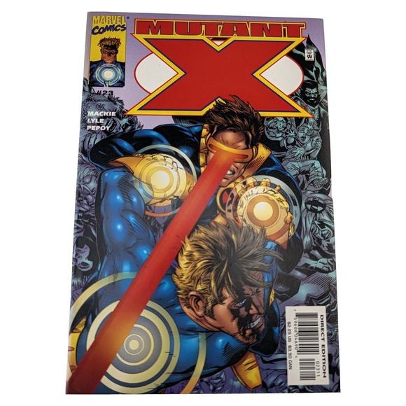 Marvel Other - Mutant X 23 2000 Marvel Comics Havok Cyclops Direct Edition